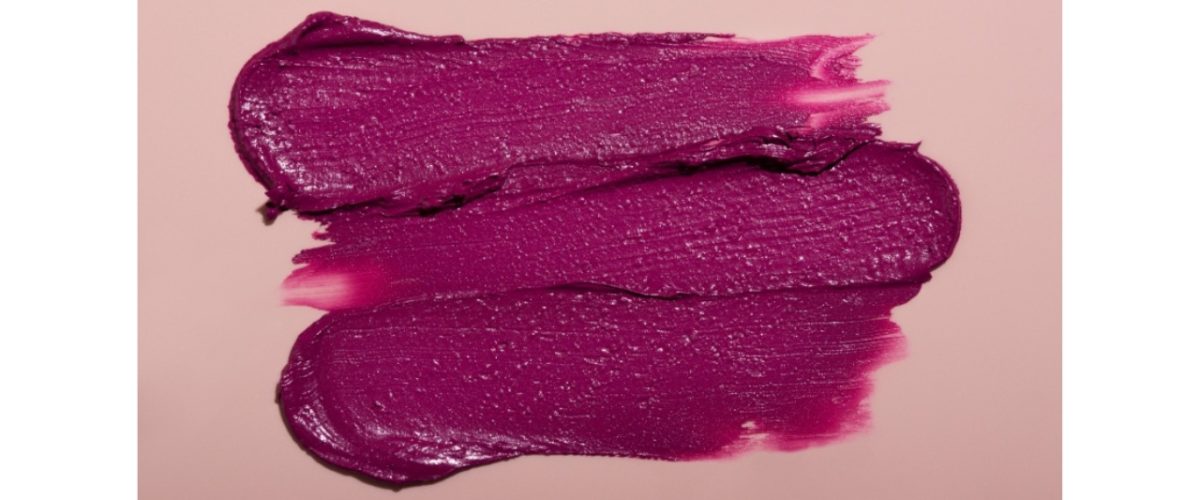 Purple Lipstick Smeared Canva 3