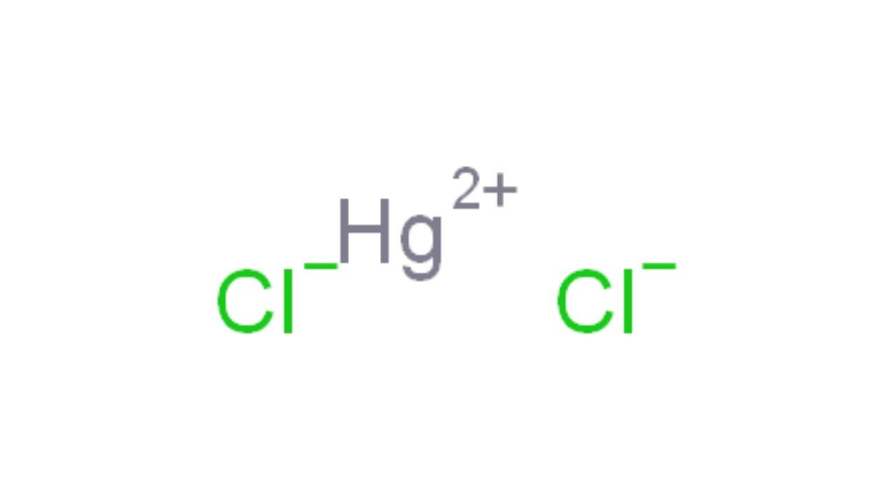 mercuric chloride molecule edited